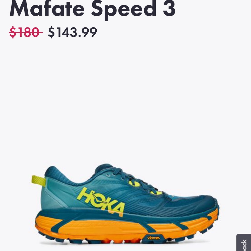 New in box Hoka shoes
